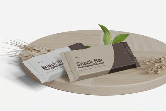 Snack Packaging Mockup