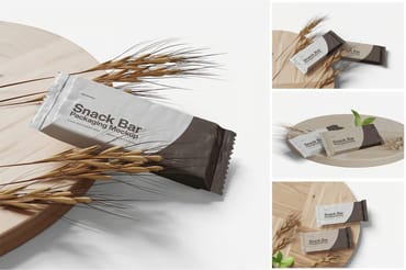 Snack Packaging Mockup