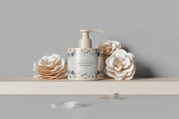 Soap Dispenser Mockup