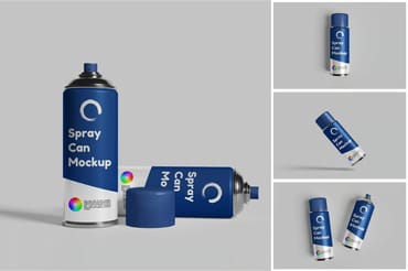 Spray Can Mockup