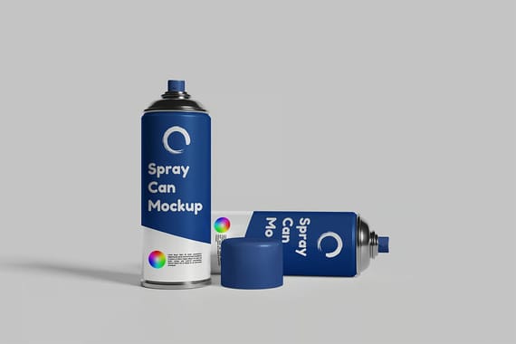 Spray Can Mockup