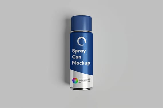 Spray Can Mockup