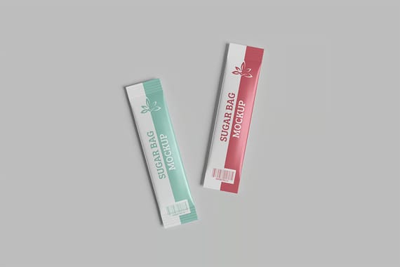 Sugar Bag Mockup