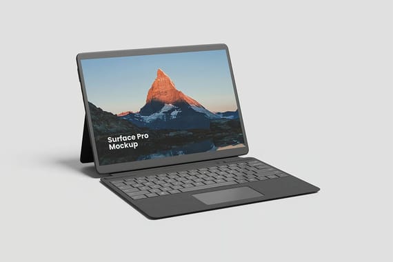 Surface Pro Mockup