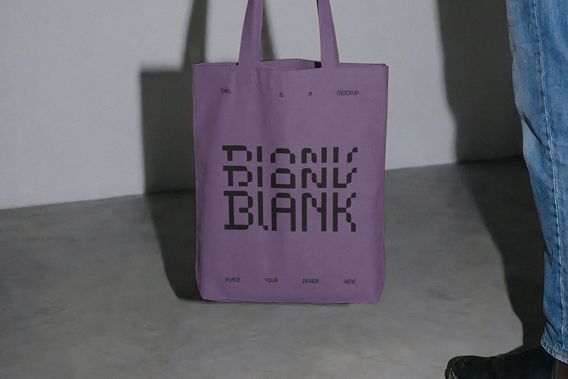 Canvas Tote Bag Mockup