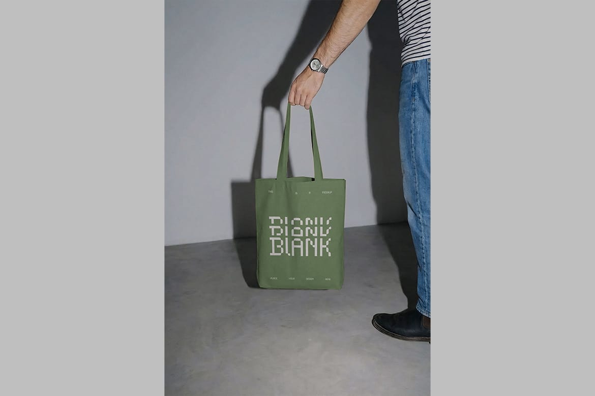 Canvas Tote Bag Mockup