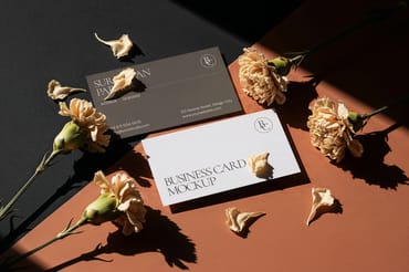 Premium Business Card Mockup