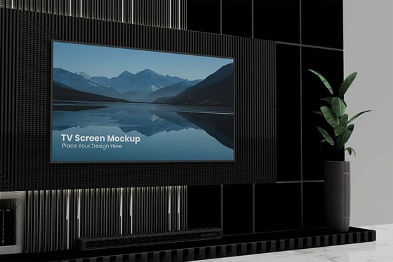 TV Screen Mockup