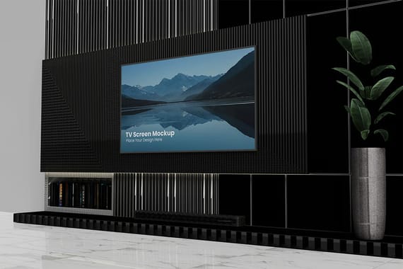 TV Screen Mockup