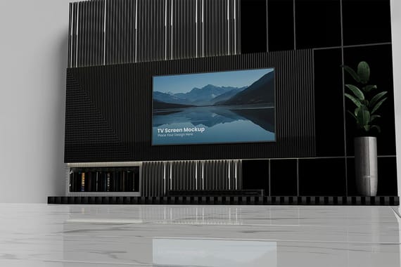 TV Screen Mockup