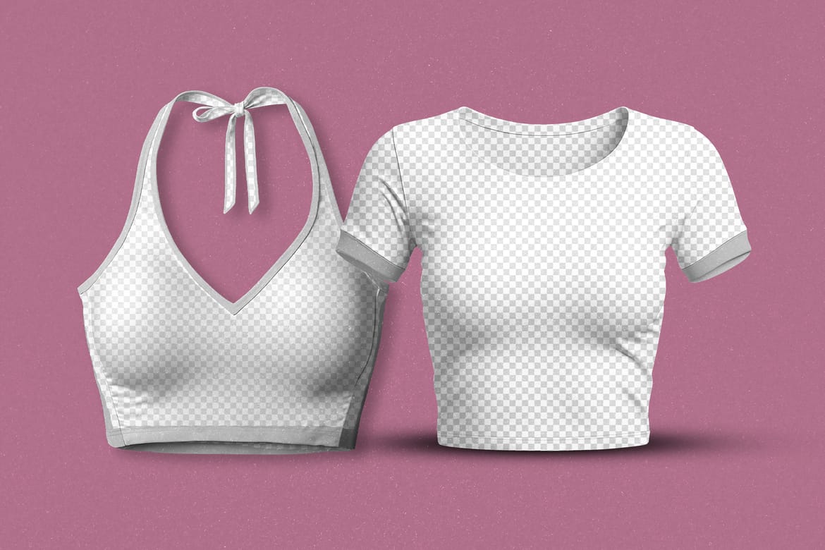 Y2K Women Apparel Mockup