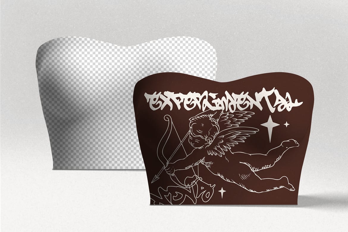 Y2K Women Apparel Mockup