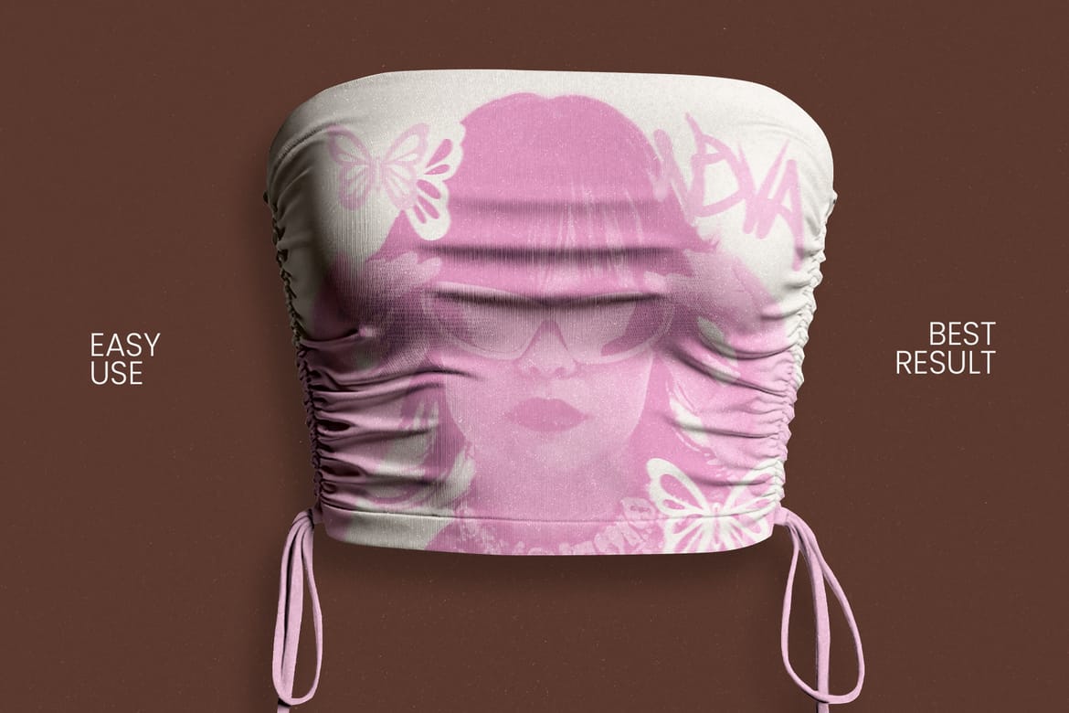 Y2K Women Apparel Mockup