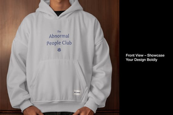 Boxy Hoodie Mockup Bundle (With Model)