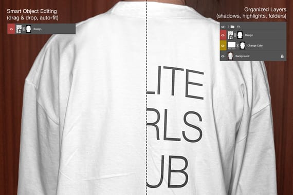 Boxy T-Shirt Mockup (With Model)