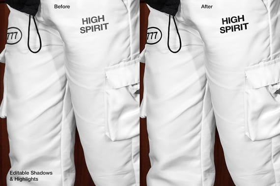 Cargo Pants Mockup (With Model)