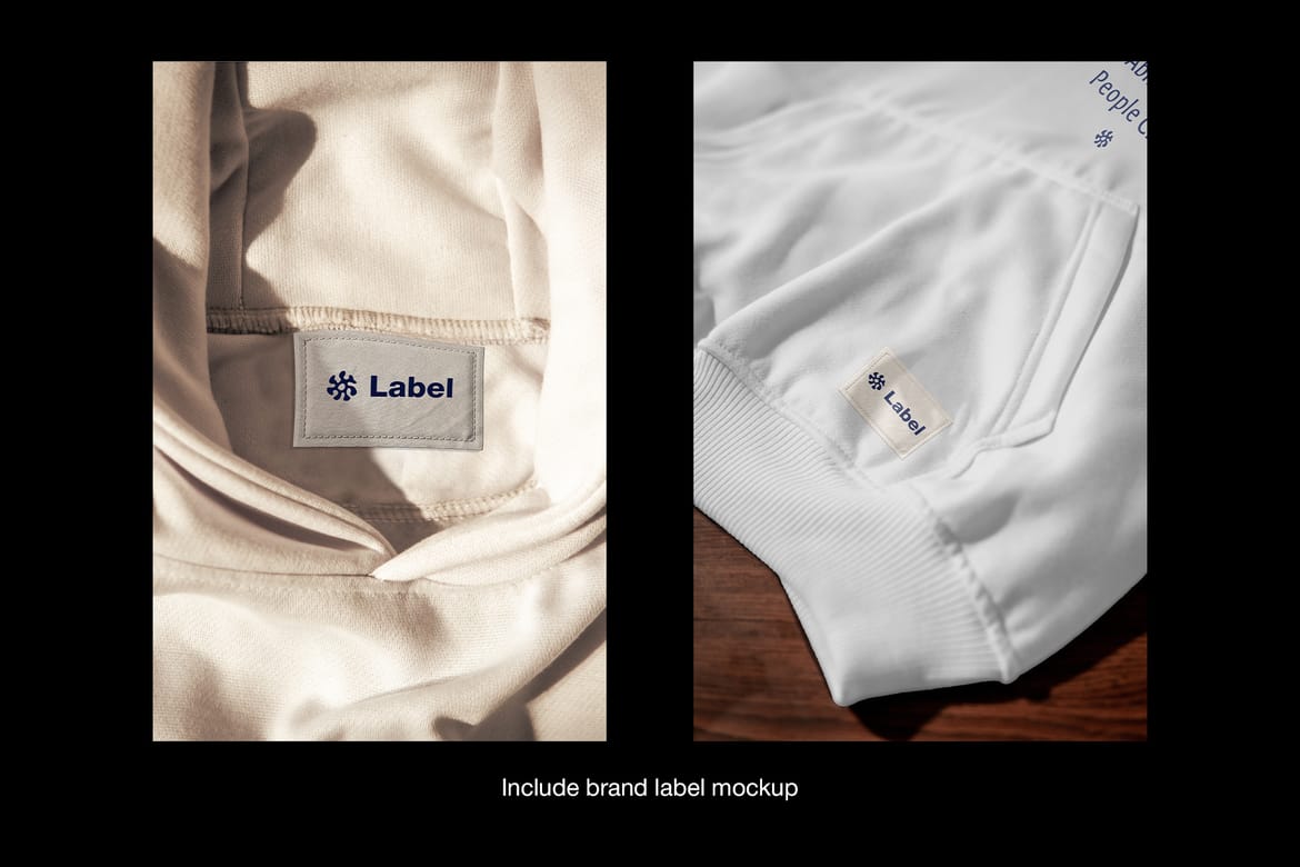 Boxy Hoodie Mockup Bundle