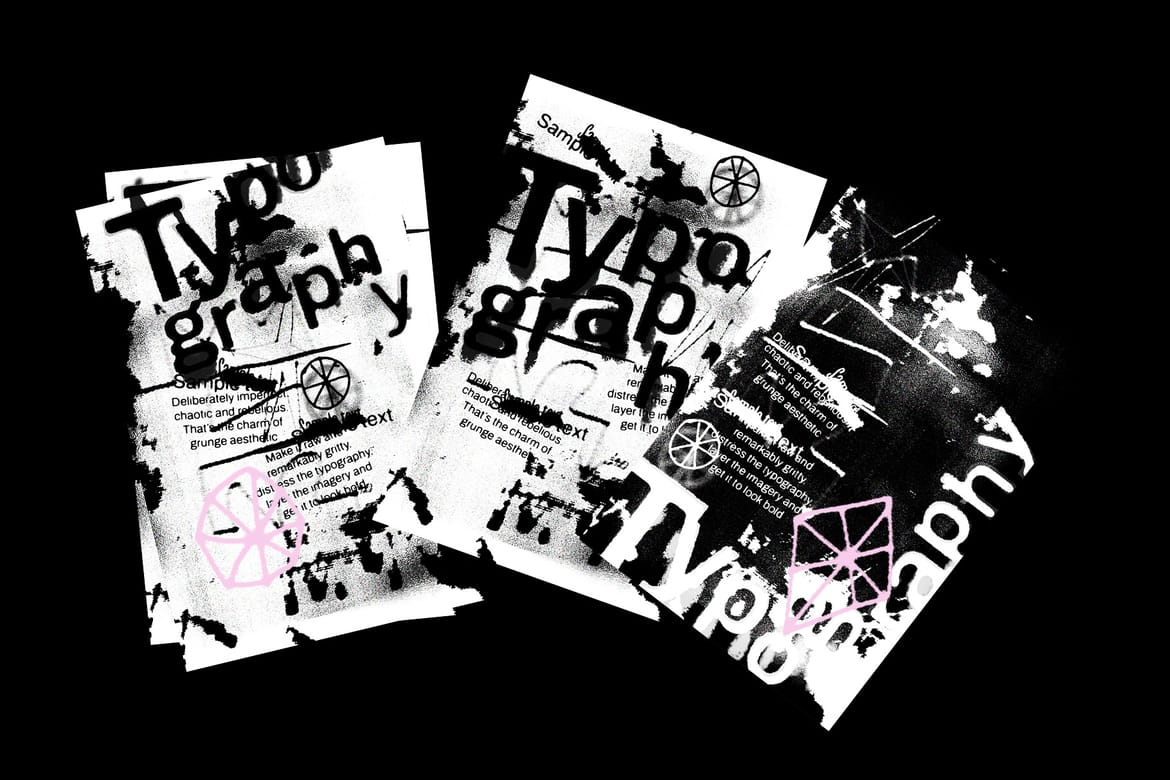 16 Ink Poster PS Templates