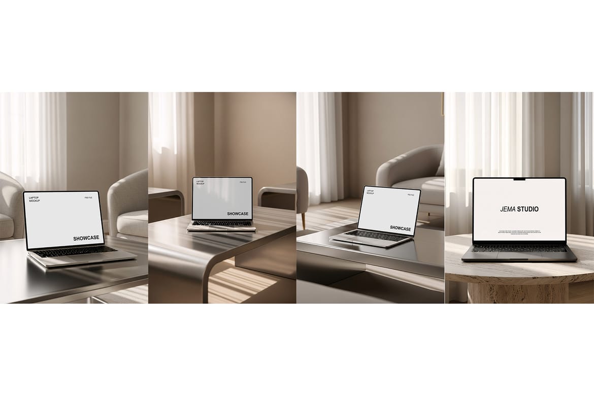 MACBOOK MOCKUPS BUNDLE