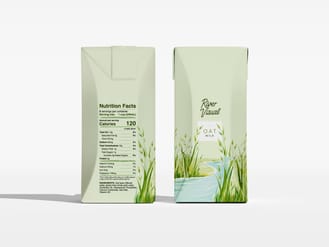 Free Tetra Prism Packaging Mockup