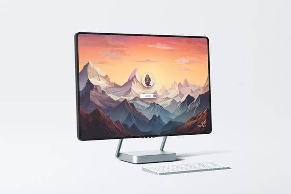 Monitor Mockup