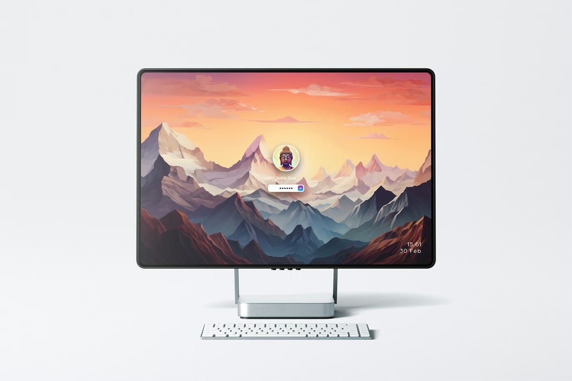 Monitor Mockup