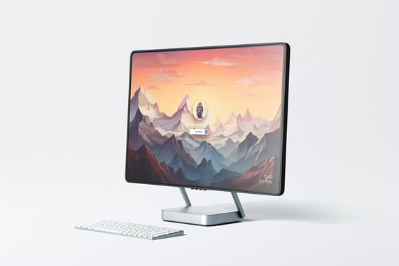 Monitor Mockup