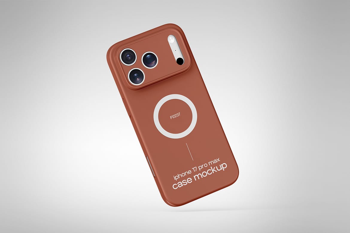 Minimal iPhone 17 Pro Case Mockup