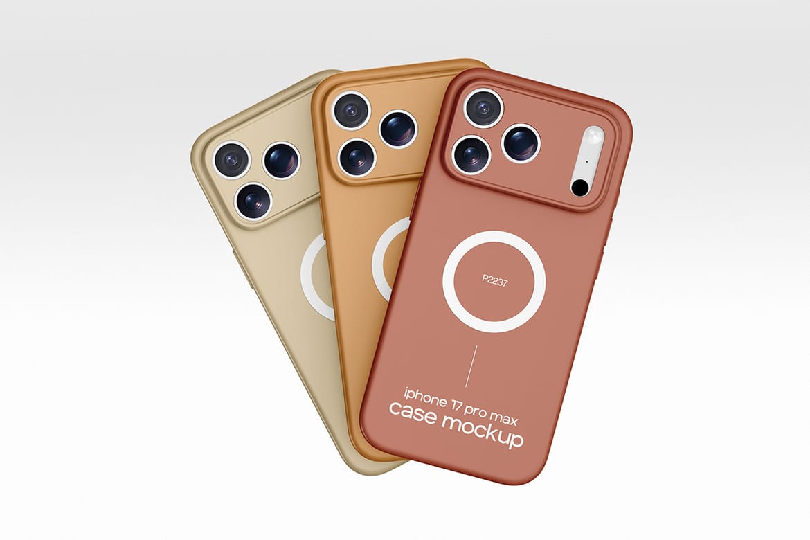 Minimal iPhone 17 Pro Case Mockup