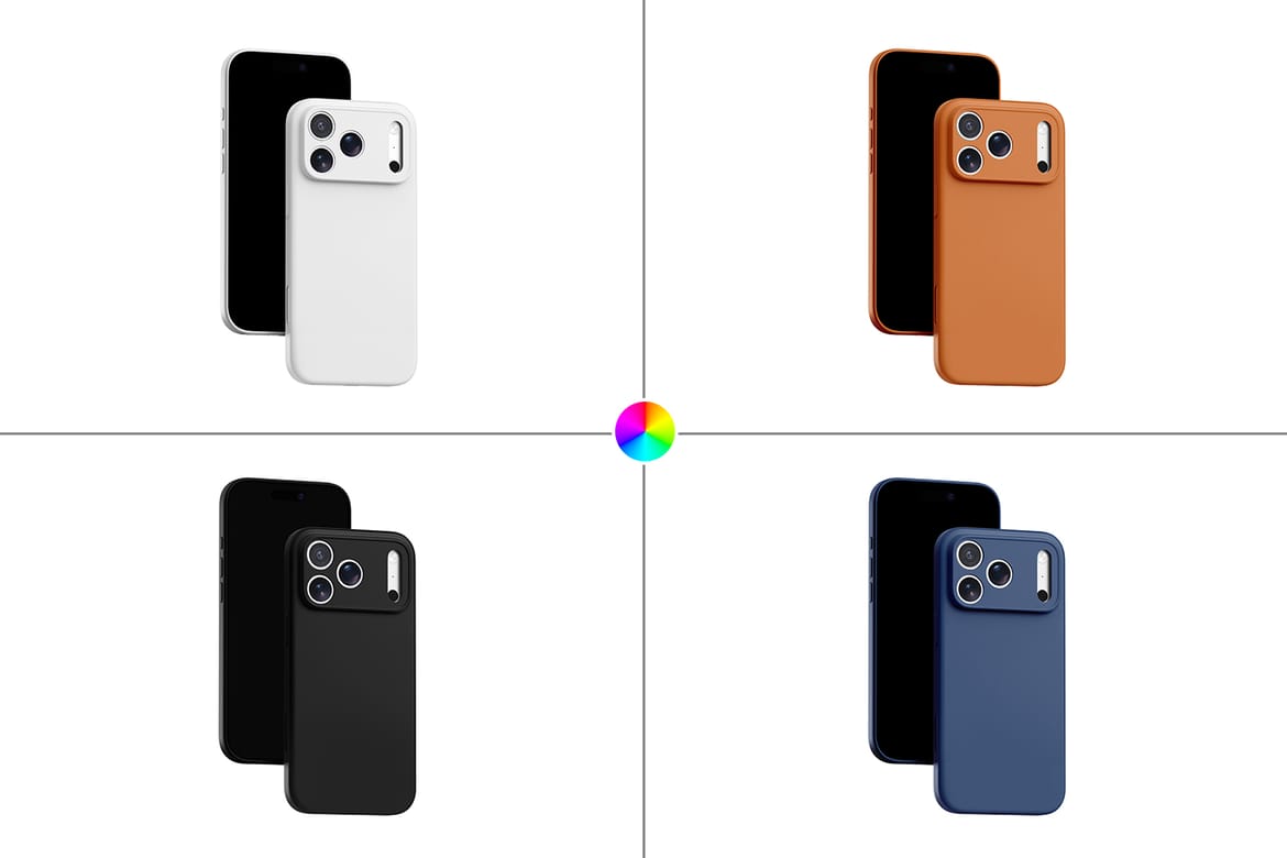 Minimal iPhone 17 Pro Case Mockup