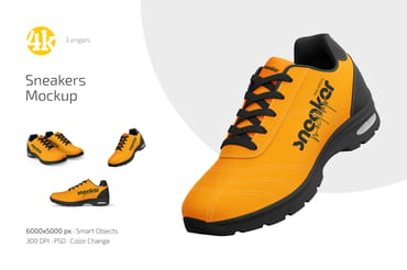 Sneakers Mockup Set