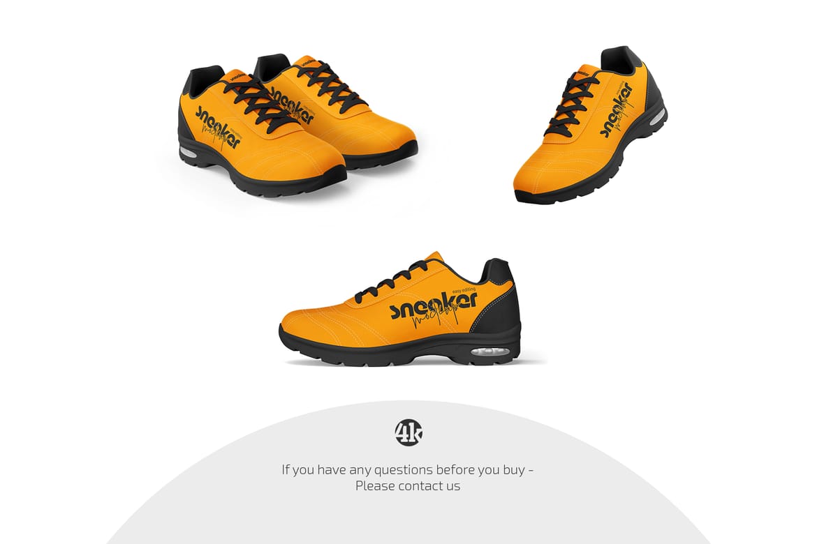 Sneakers Mockup Set