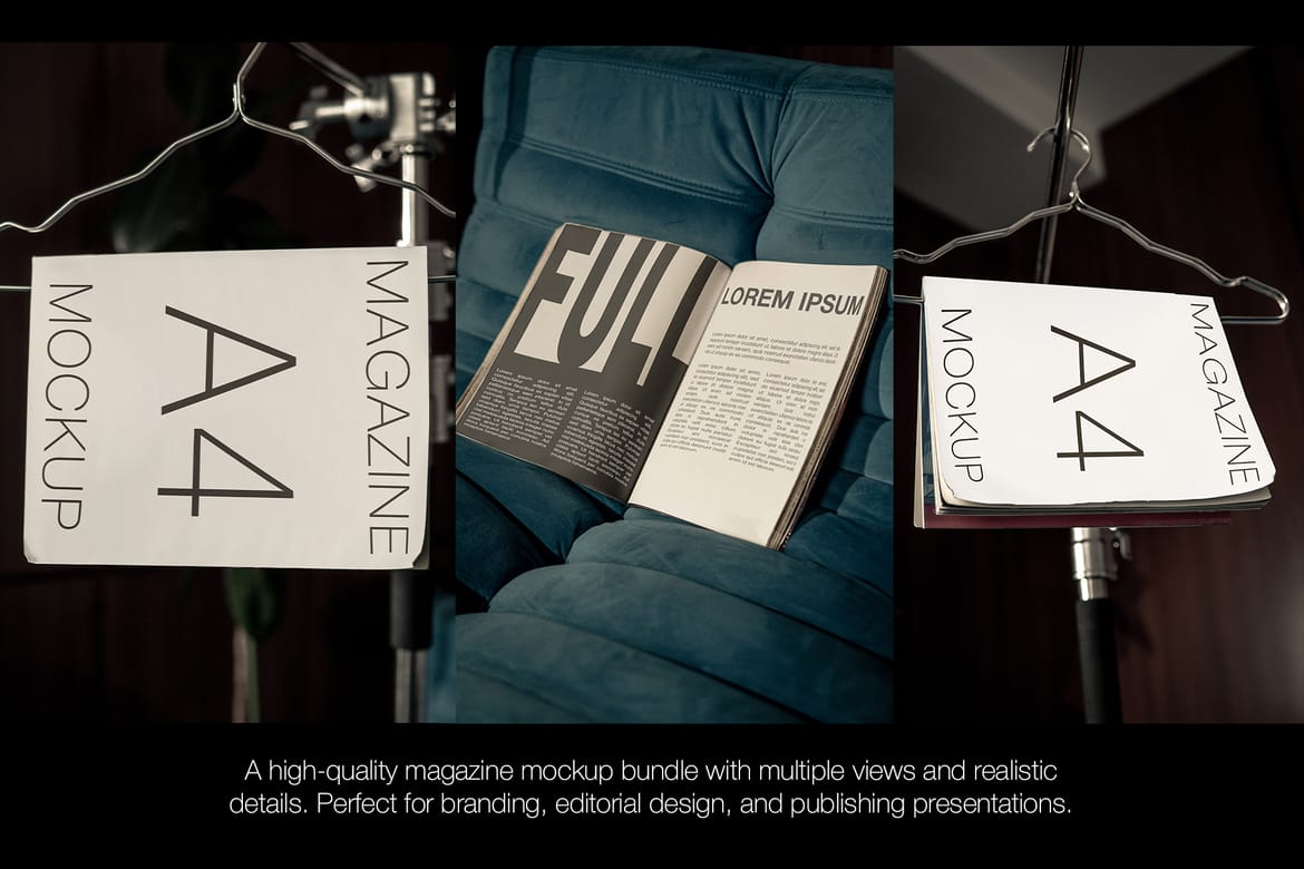 Magazine Mockup Bundle