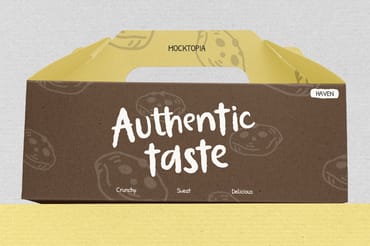Haven - Paper Box Mockup