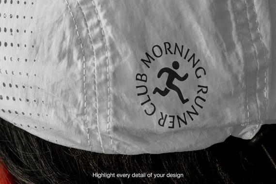 Outdoor Running Cap Mockup (with Models)
