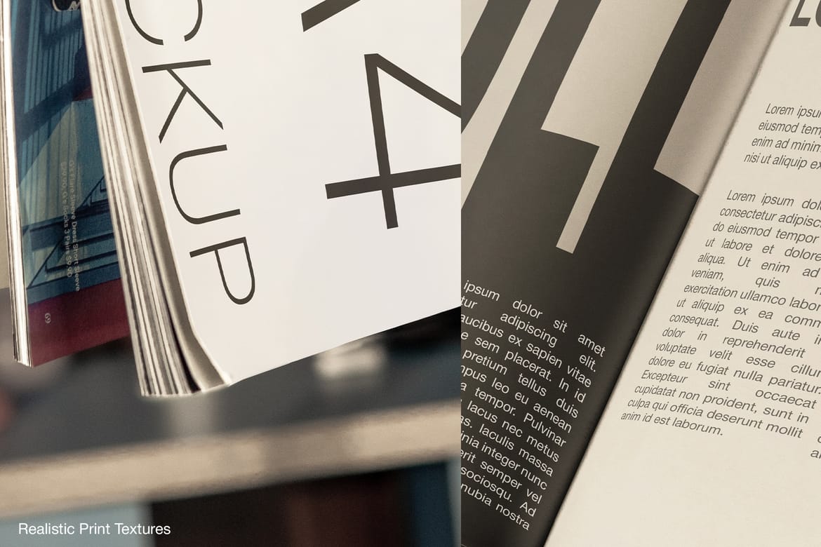 Magazine Mockup Bundle