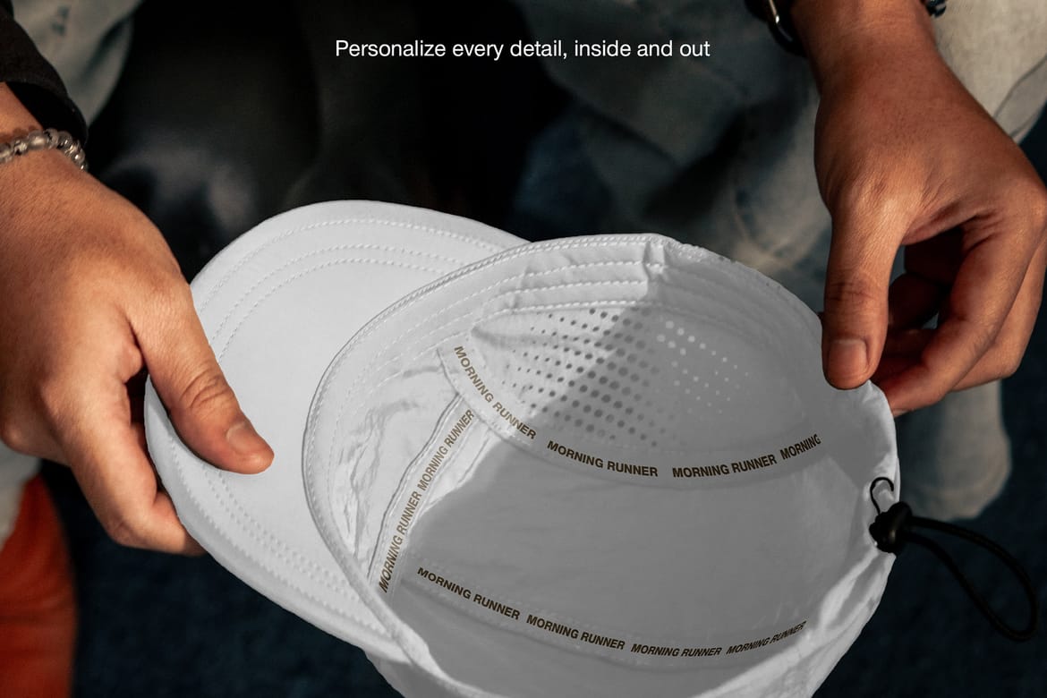 Outdoor Running Cap Mockup (with Models)