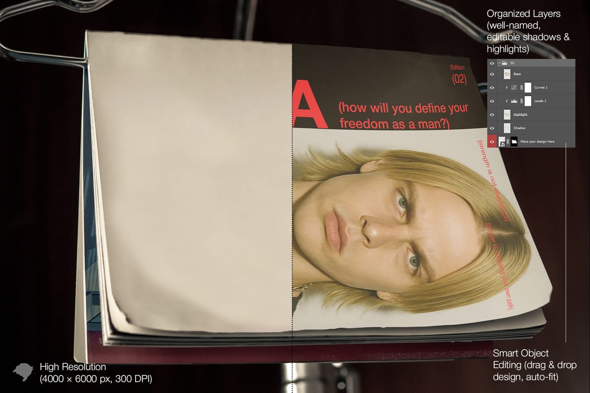 Magazine Mockup Bundle