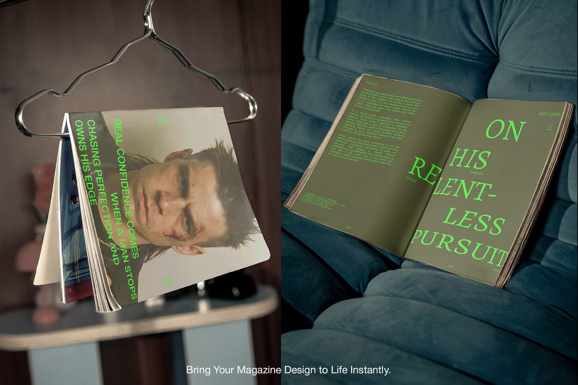 Magazine Mockup Bundle