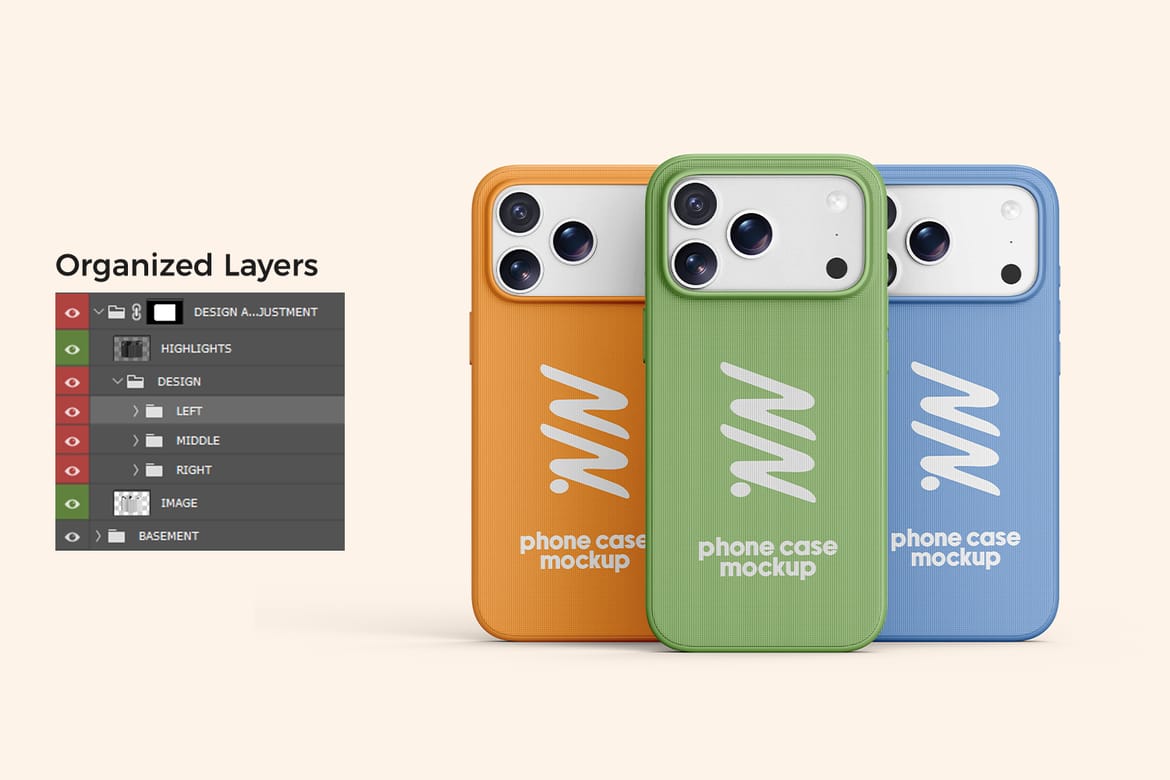 iPhone 17 Pro Max Case Mockup