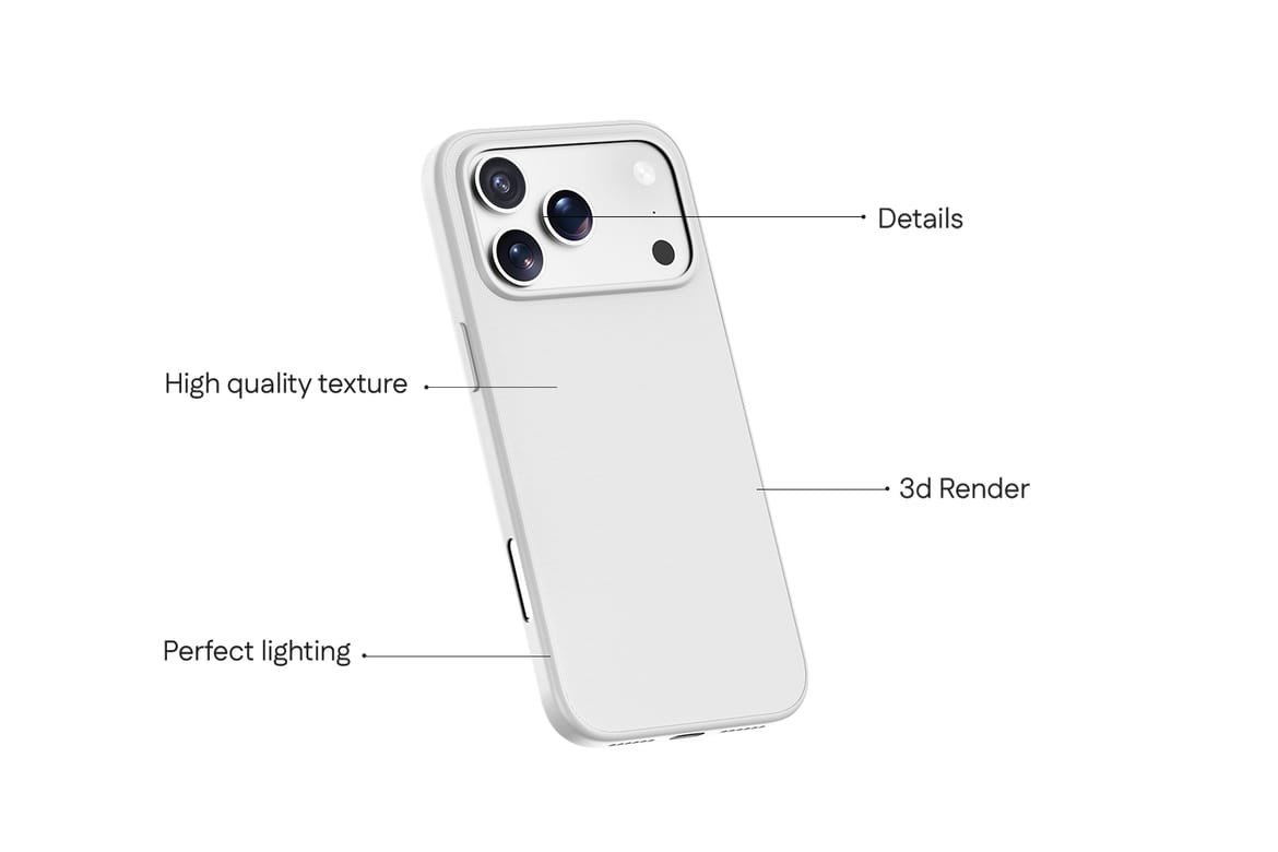 iPhone 17 Pro Max Case Mockup