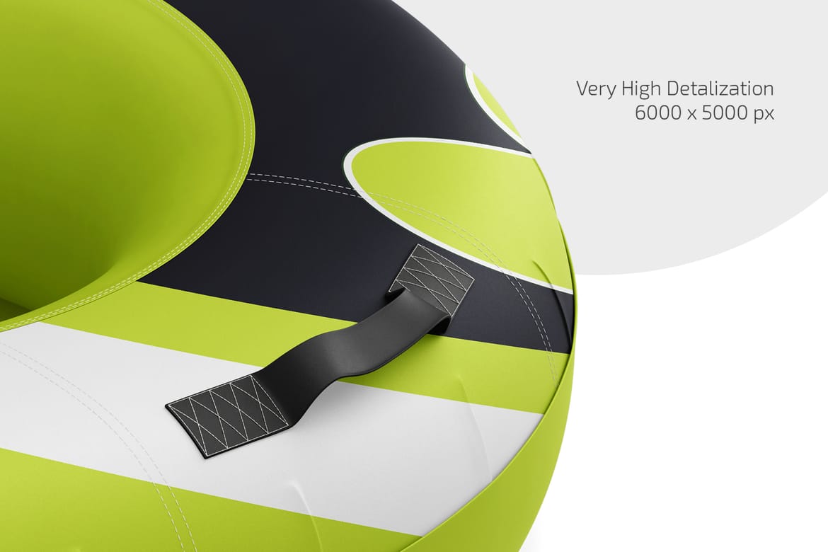 Snow Tubing Mockup Set