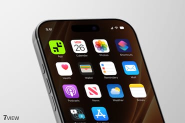 Close-up iPhone 17 Pro Max Mockup