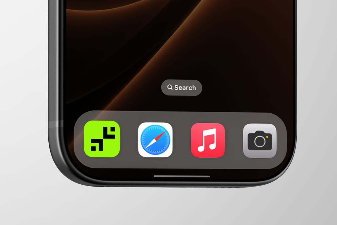 Close-up iPhone 17 Pro Max Mockup