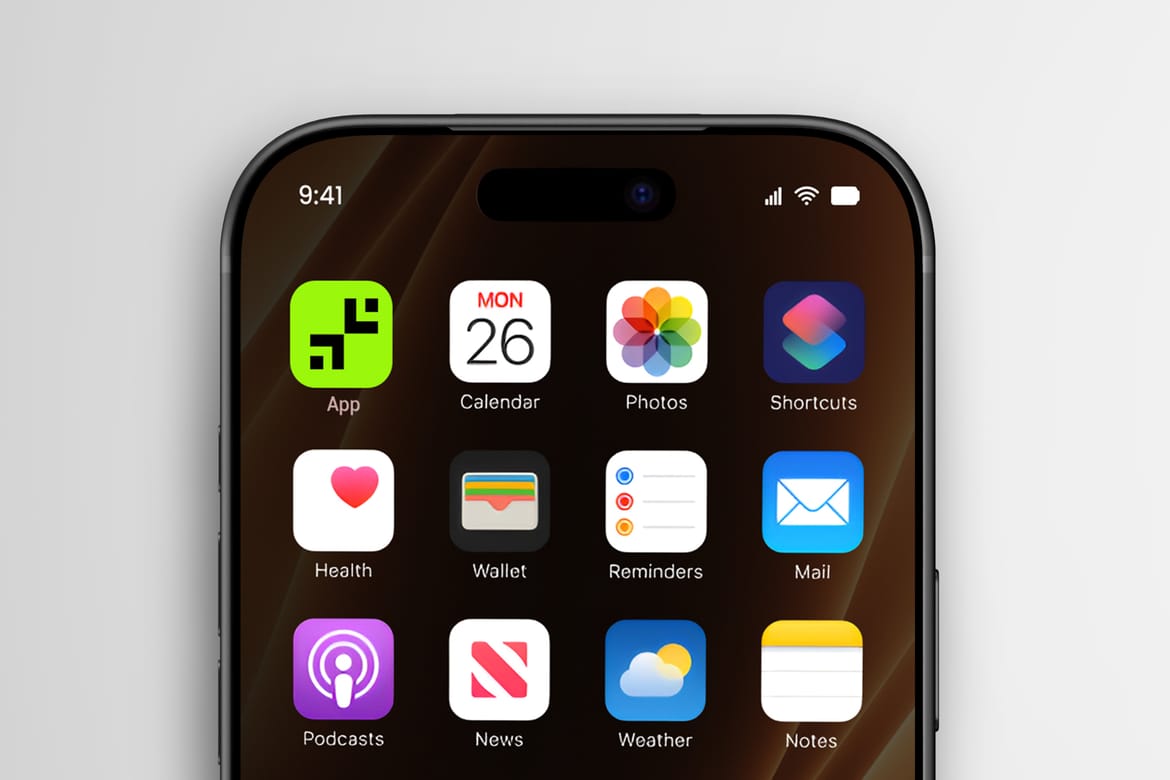 Close-up iPhone 17 Pro Max Mockup