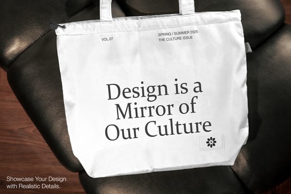 Totebag Mockup (No Model)