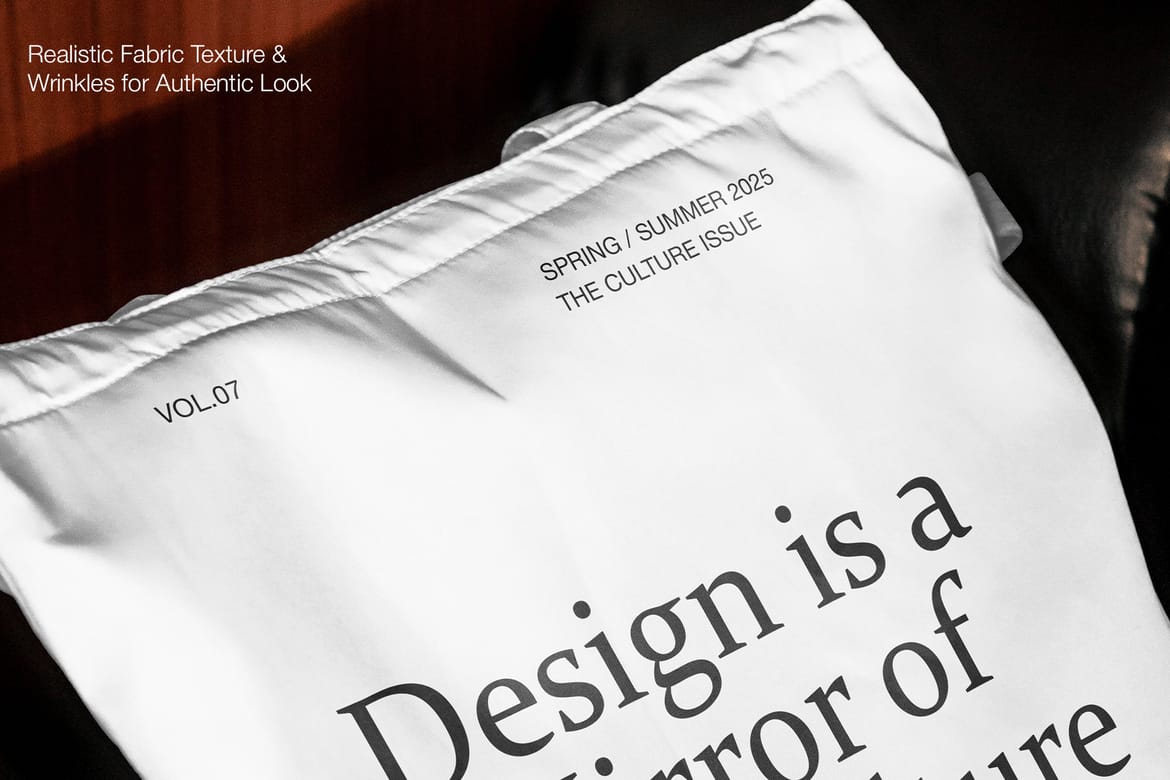 Totebag Mockup (No Model)