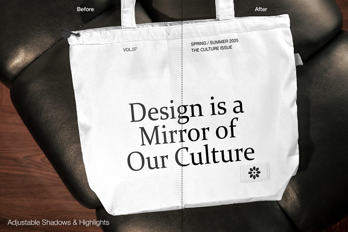 Totebag Mockup (No Model)