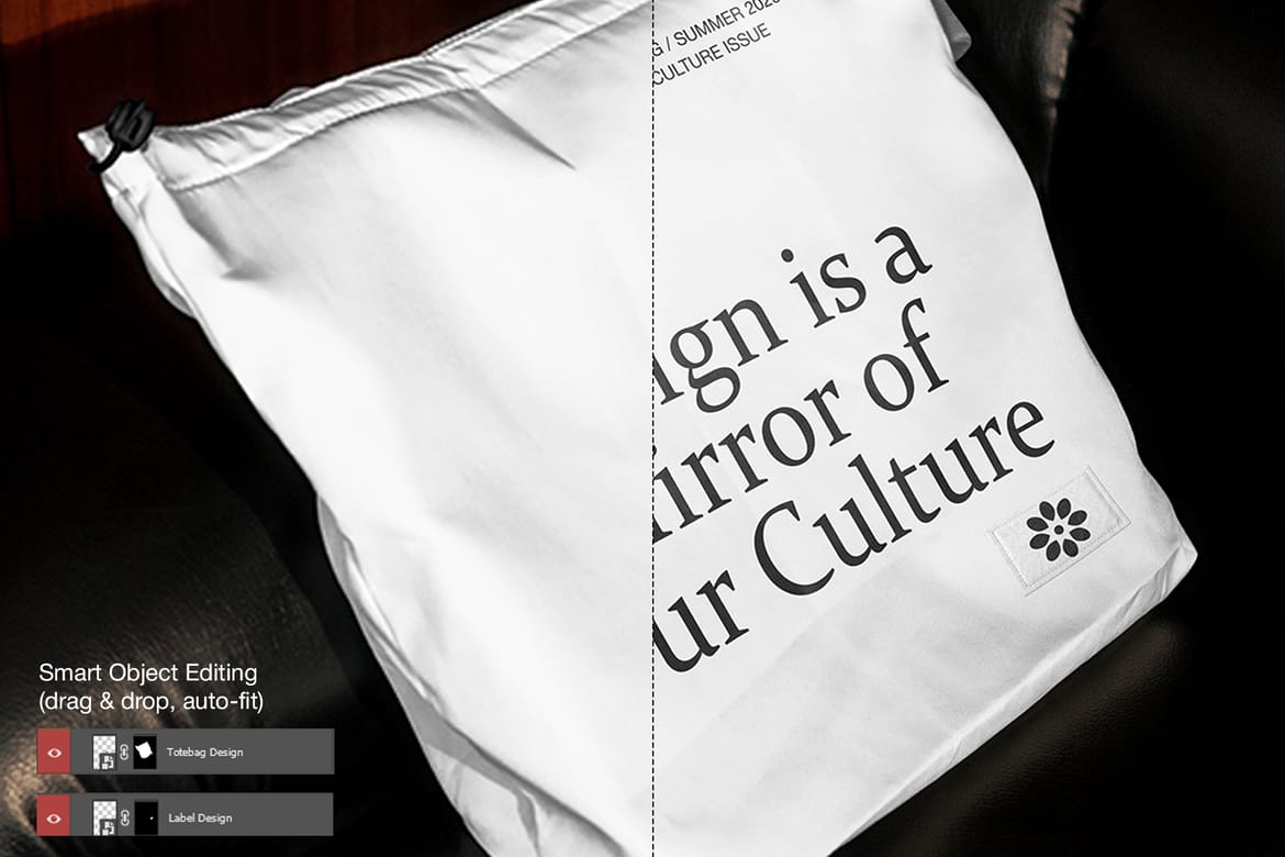 Totebag Mockup (No Model)
