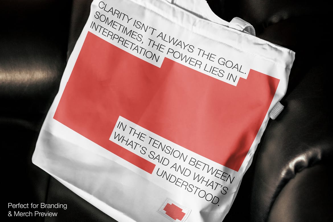 Totebag Mockup (No Model)